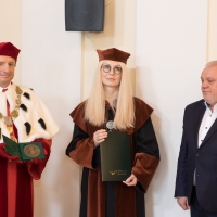 Uroczystość wręczenia medali prof. Tadeusza Vetulaniego